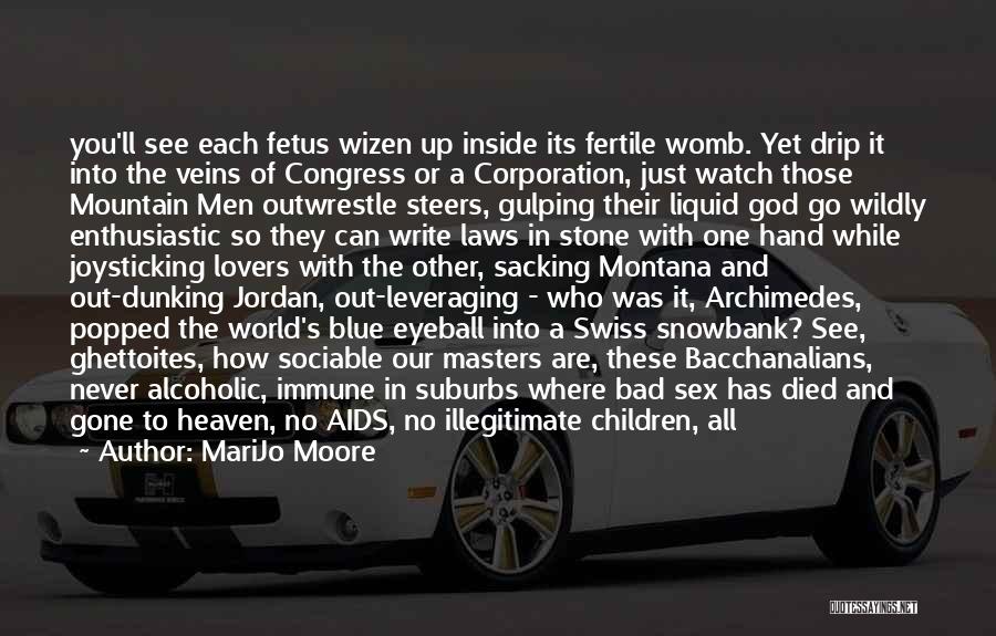 Inside The Womb Quotes By MariJo Moore