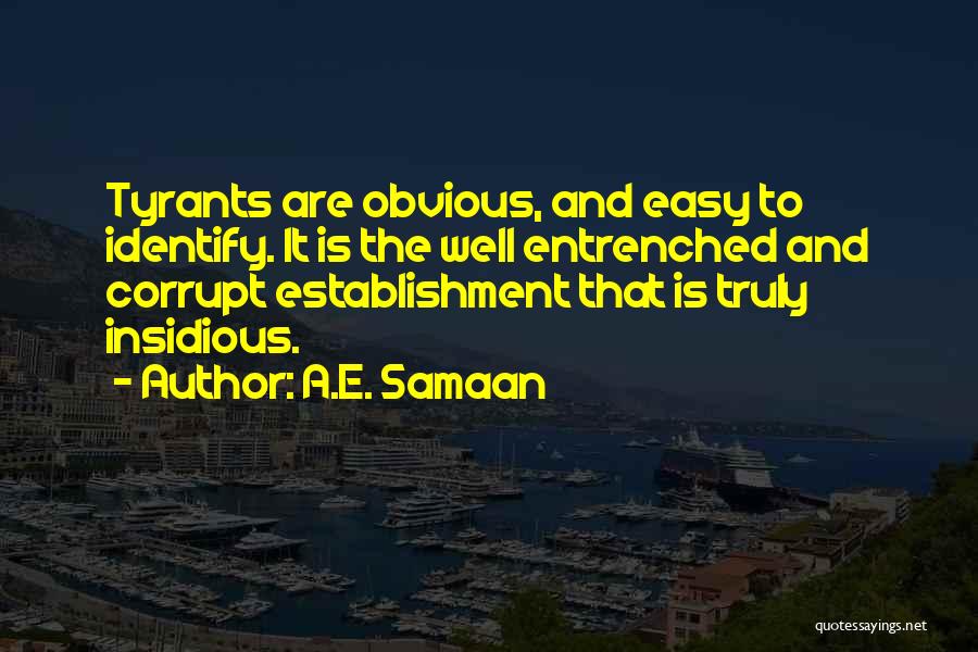 Insidious Quotes By A.E. Samaan