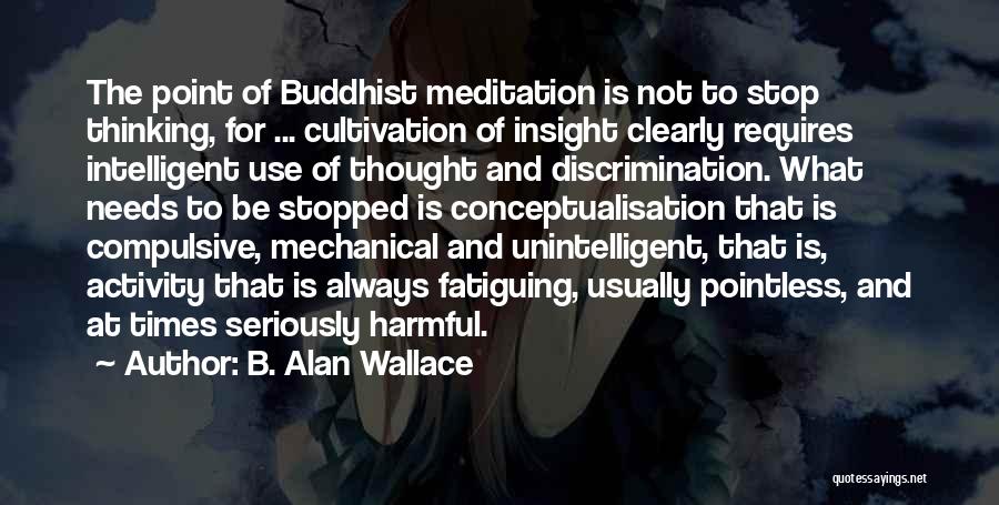 Insight Meditation Quotes By B. Alan Wallace