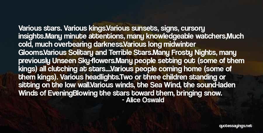 Insights Quotes By Alice Oswald