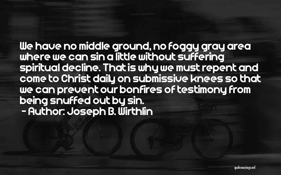 Insignificancia Definicion Quotes By Joseph B. Wirthlin