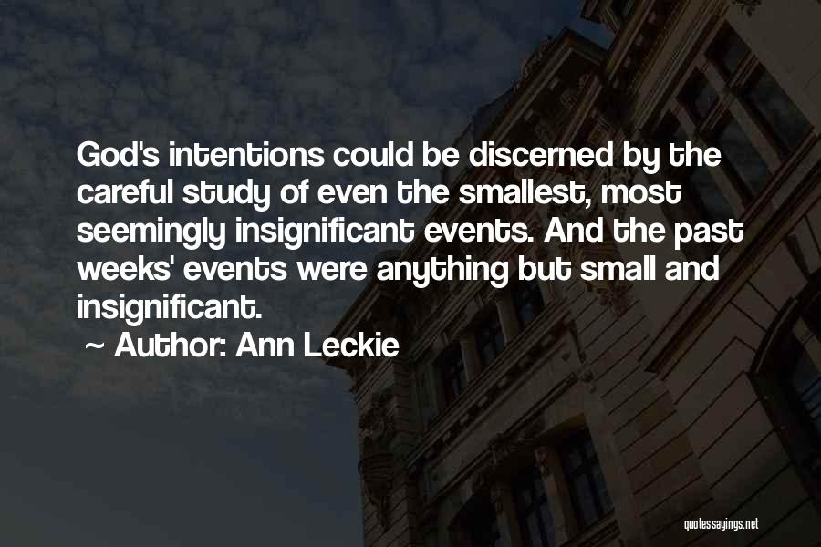 Insignificant Quotes By Ann Leckie