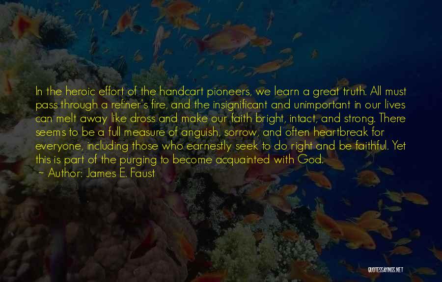 Insignificant Quotes By James E. Faust