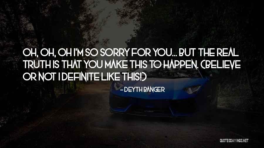 Insignificantes Quotes By Deyth Banger Insignificantes Quotes By Deyth Banger