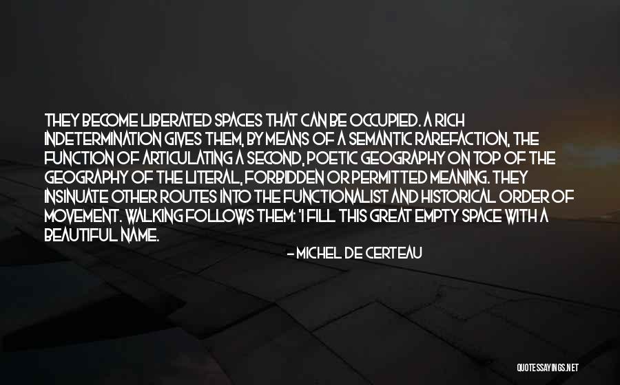 Insinuate Quotes By Michel De Certeau