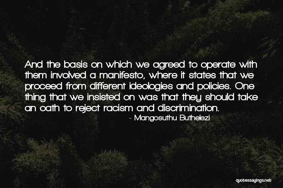 Insisted On Quotes By Mangosuthu Buthelezi Insisted On Quotes By Mangosuthu Buthelezi