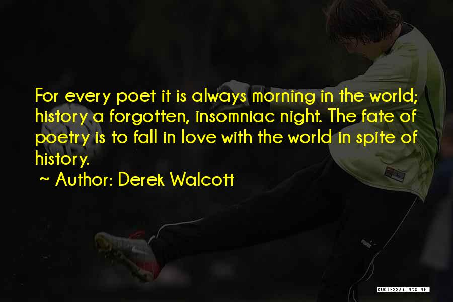 Insomniac Quotes By Derek Walcott