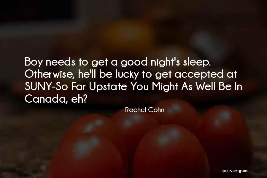 Insomniac Quotes By Rachel Cohn