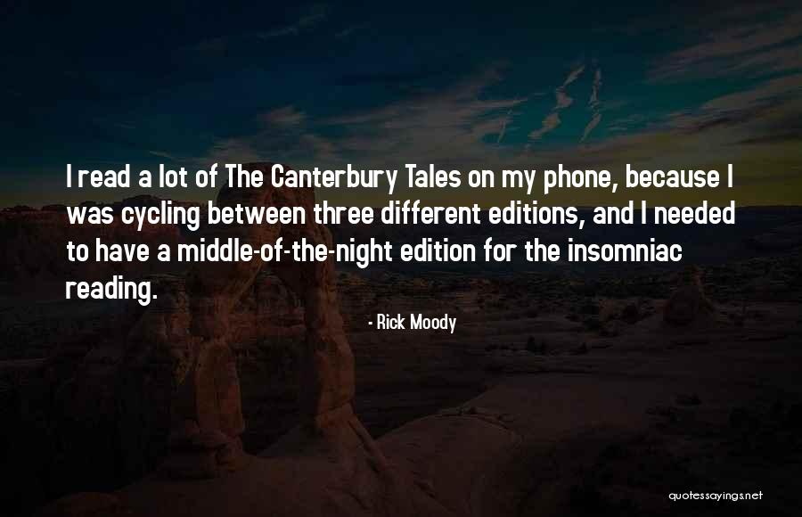 Insomniac Quotes By Rick Moody