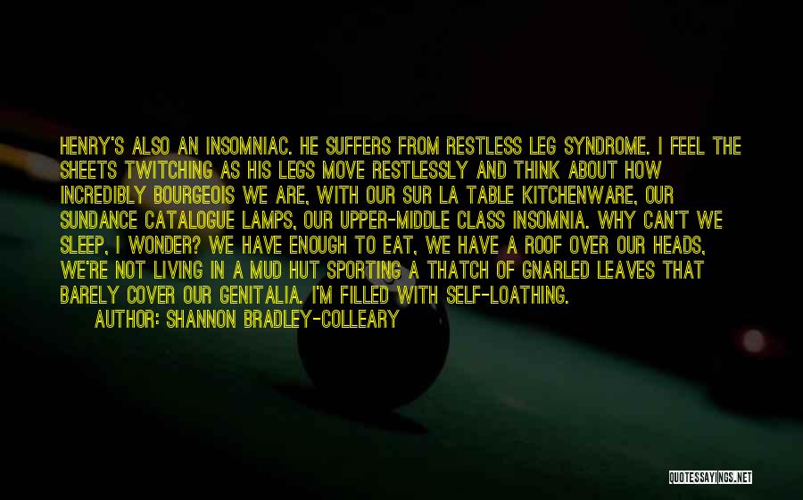 Insomniac Quotes By Shannon Bradley-Colleary