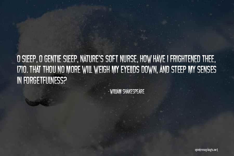 Insomniac Quotes By William Shakespeare