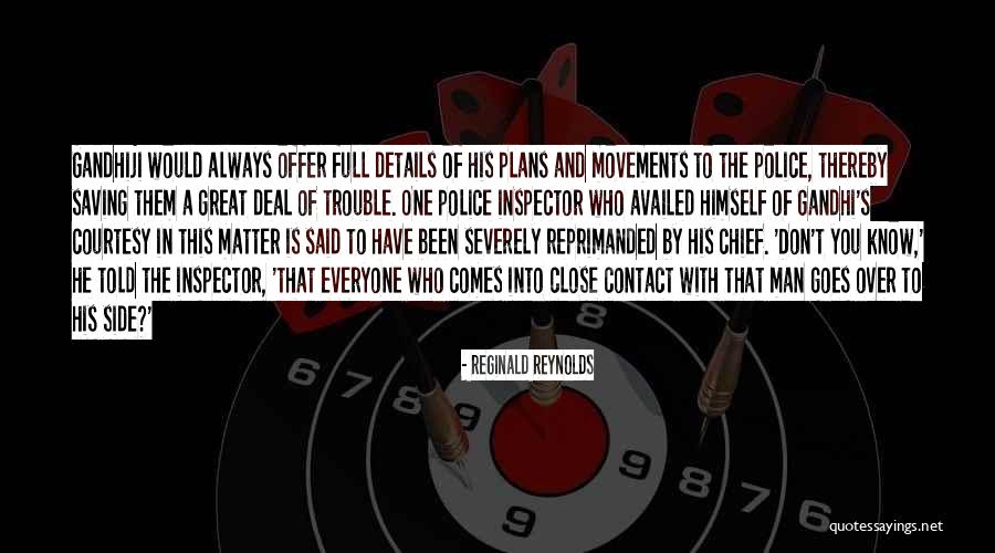 Inspector Me Quotes By Reginald Reynolds Inspector Me Quotes By Reginald Reynolds