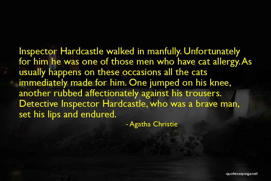 Inspector Quotes By Agatha Christie