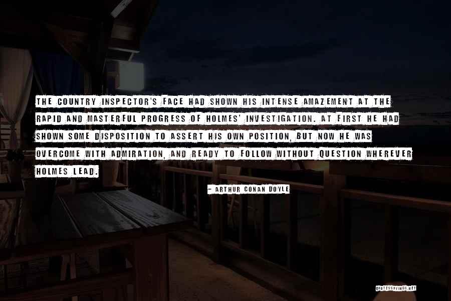 Inspector Quotes By Arthur Conan Doyle Inspector Quotes By Arthur Conan Doyle