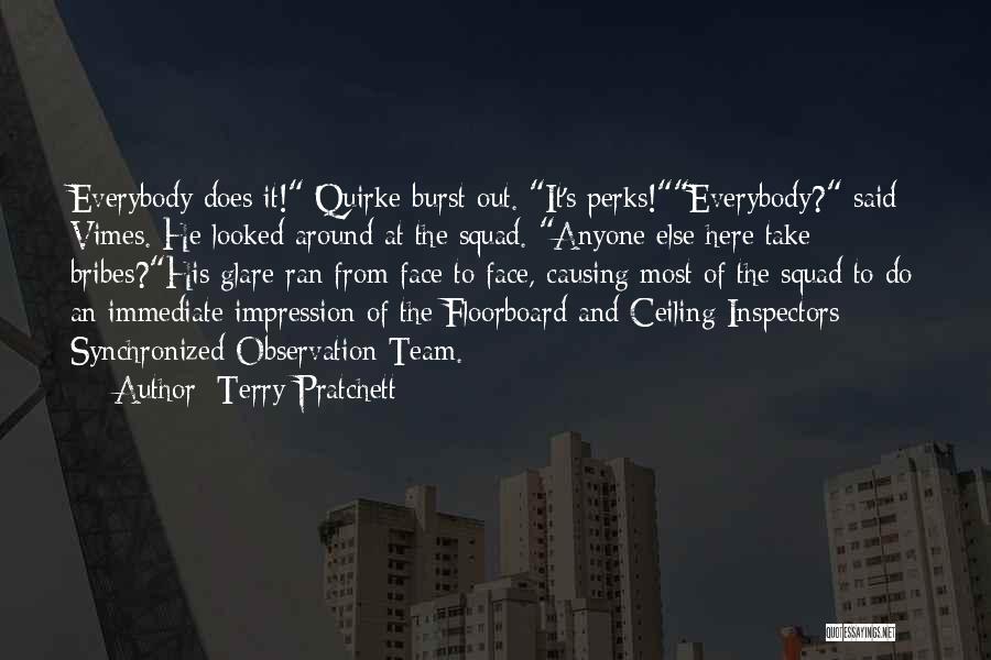 Inspectors Quotes By Terry Pratchett