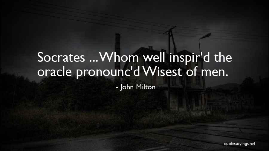 Inspir Quotes By John Milton