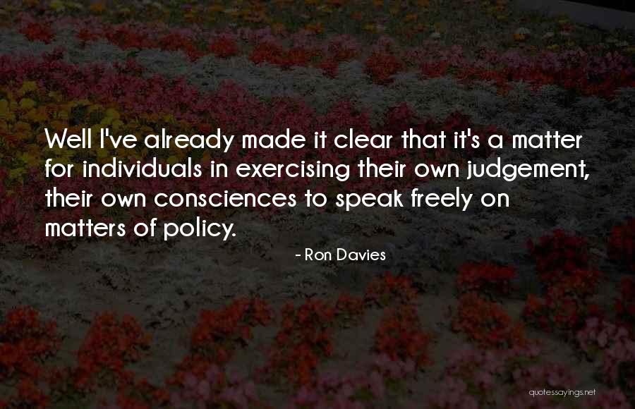 Inspiracion Quotes By Ron Davies Inspiracion Quotes By Ron Davies