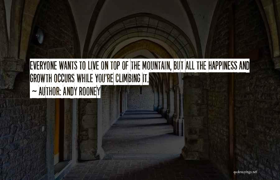 Inspiration And Happiness Quotes By Andy Rooney