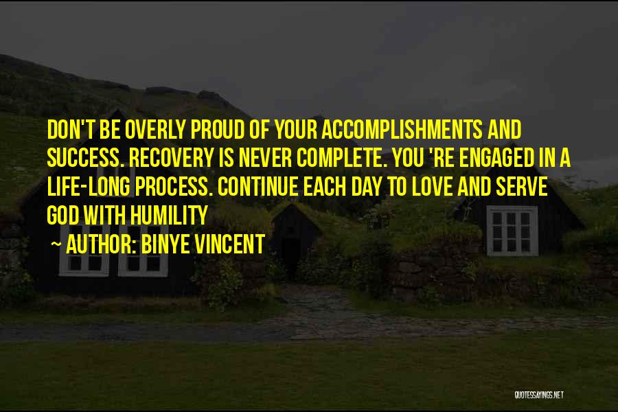 Inspiration And Leadership Quotes By Binye Vincent