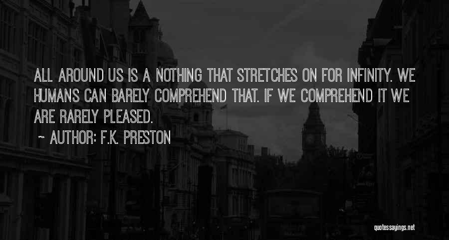 Inspiration Fiction Quotes By F.K. Preston