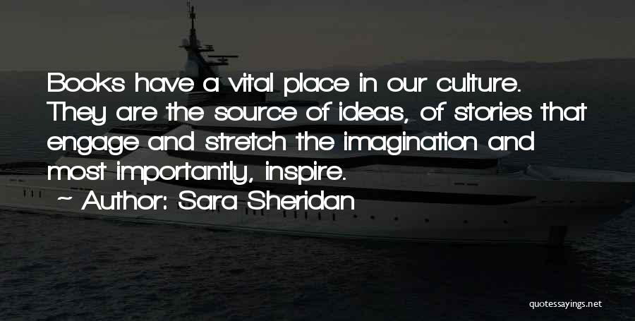 Inspiration Fiction Quotes By Sara Sheridan