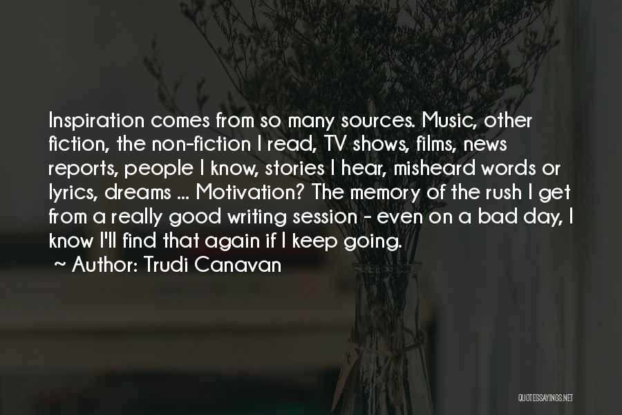 Inspiration Fiction Quotes By Trudi Canavan