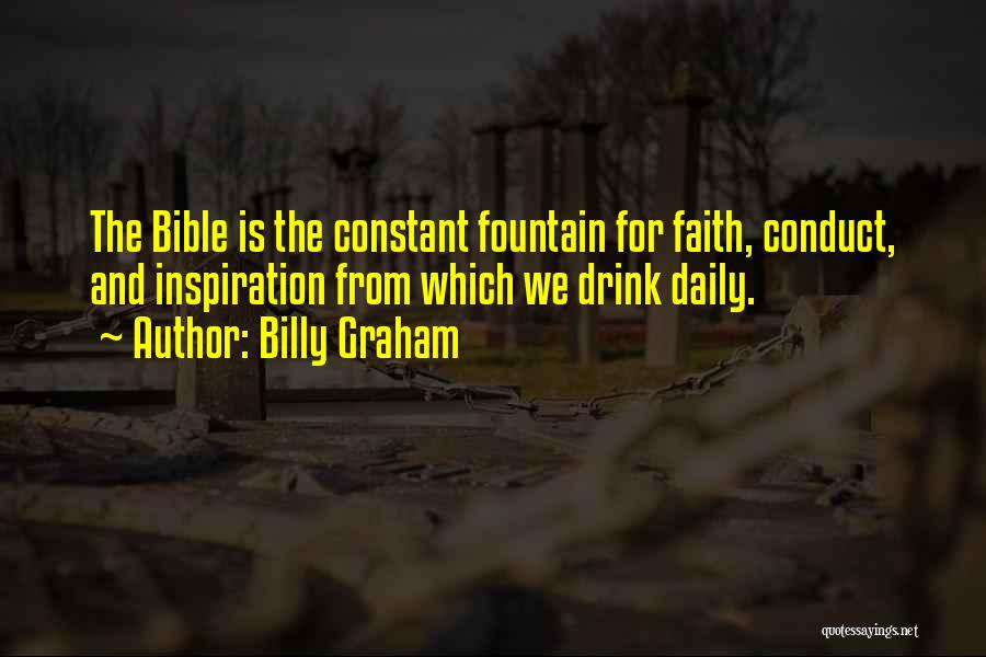 Inspiration From The Bible Quotes By Billy Graham