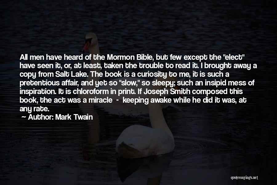 Inspiration From The Bible Quotes By Mark Twain