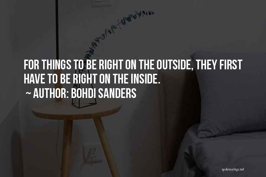 Inspiration On Life Quotes By Bohdi Sanders