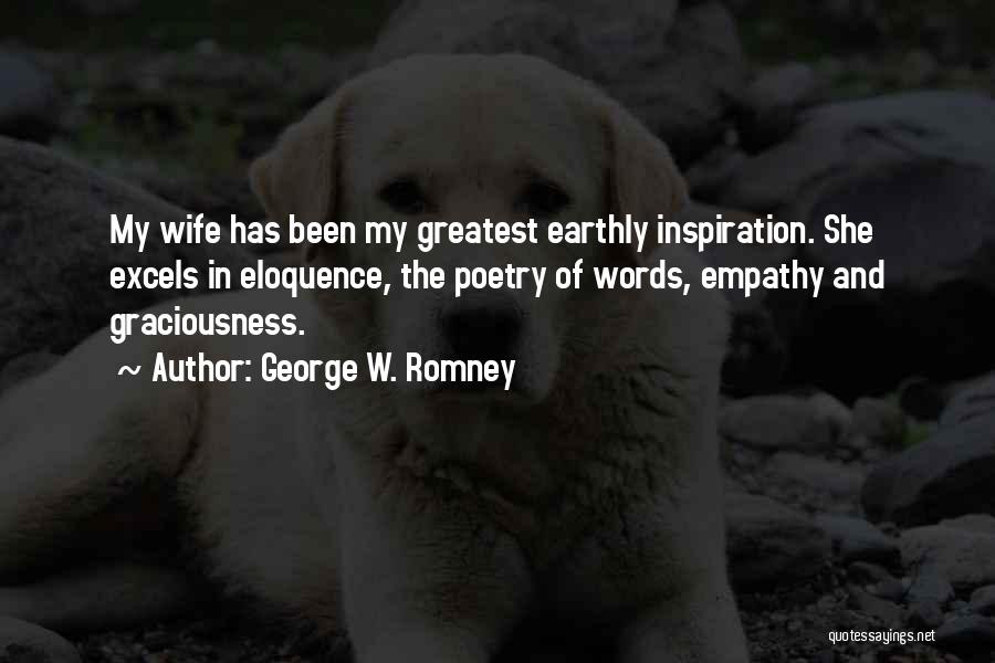 Inspiration Words Quotes By George W. Romney