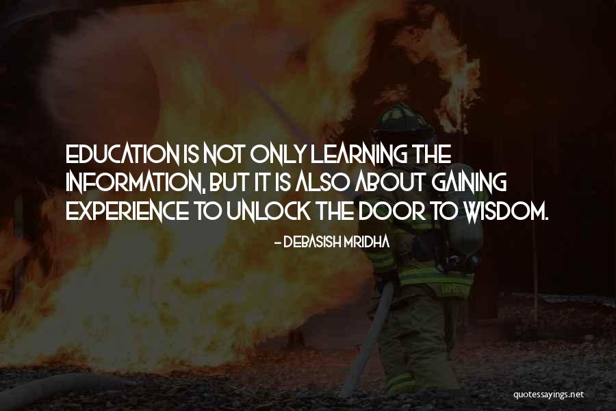 Inspirational About Education Quotes By Debasish Mridha