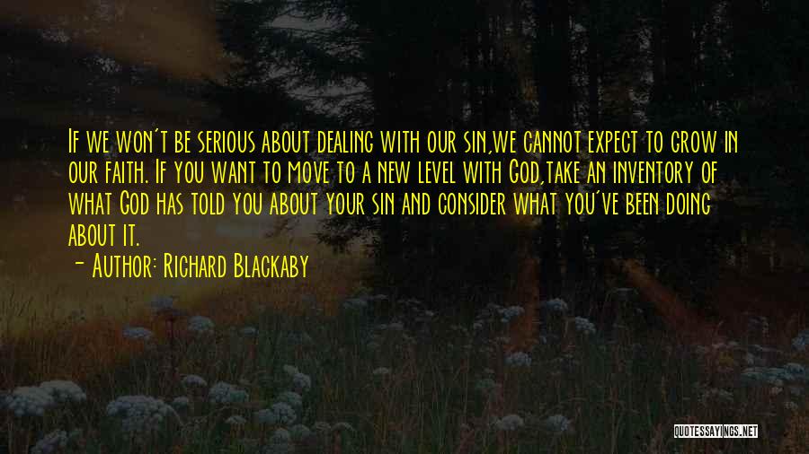 Inspirational About God Quotes By Richard Blackaby