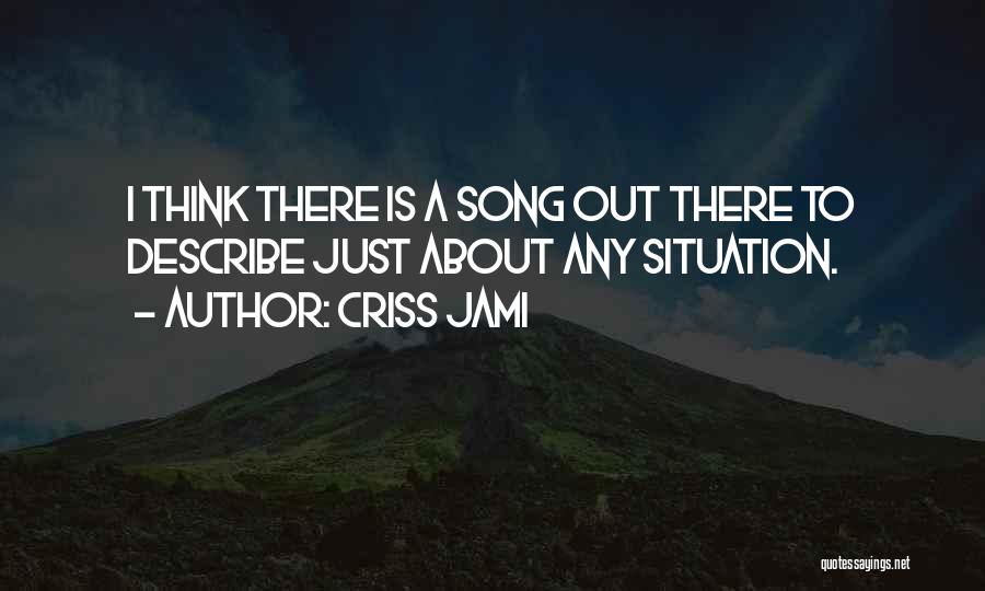 Inspirational About Music Quotes By Criss Jami