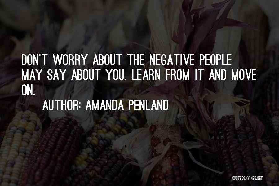 Inspirational About Success Quotes By Amanda Penland