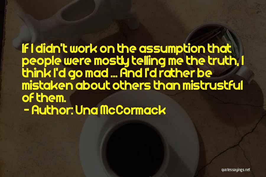 Inspirational About Work Quotes By Una McCormack