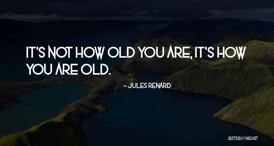 Inspirational Aging Quotes By Jules Renard Inspirational Aging Quotes By Jules Renard