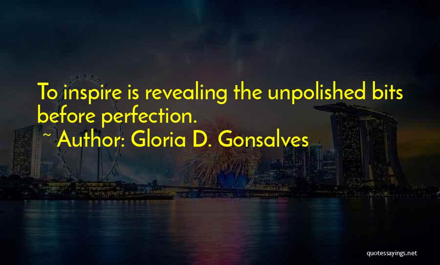 Inspirational Attitude Quotes By Gloria D. Gonsalves