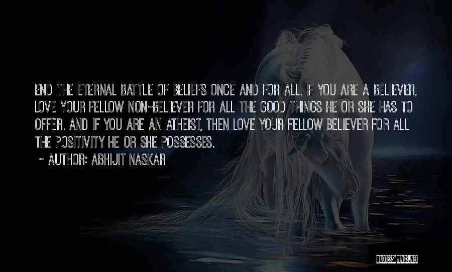 Inspirational Battle Quotes By Abhijit Naskar