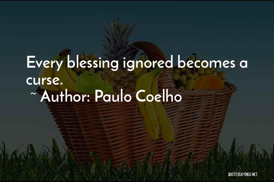 Inspirational Blessing Quotes By Paulo Coelho