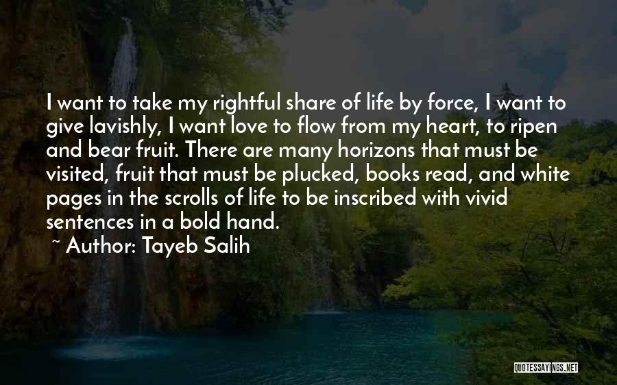 Inspirational Books Of Quotes By Tayeb Salih