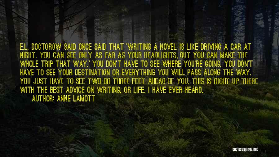 Inspirational Car Quotes By Anne Lamott