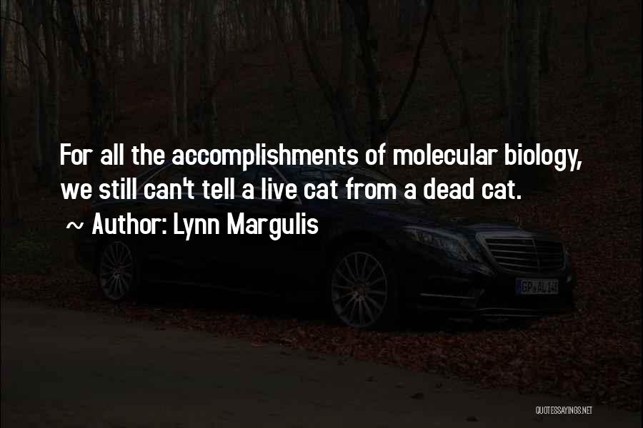 Inspirational Cat Quotes By Lynn Margulis