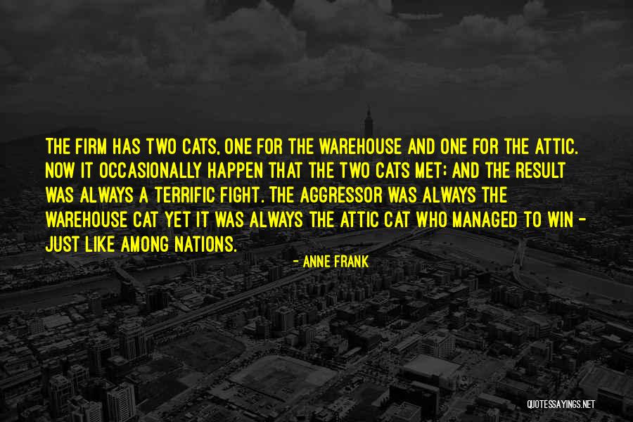 Inspirational Cats Quotes By Anne Frank