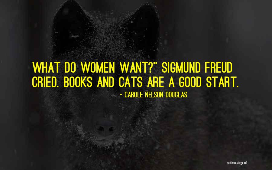 Inspirational Cats Quotes By Carole Nelson Douglas