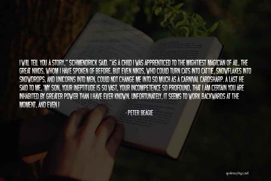 Inspirational Cats Quotes By Peter Beagle