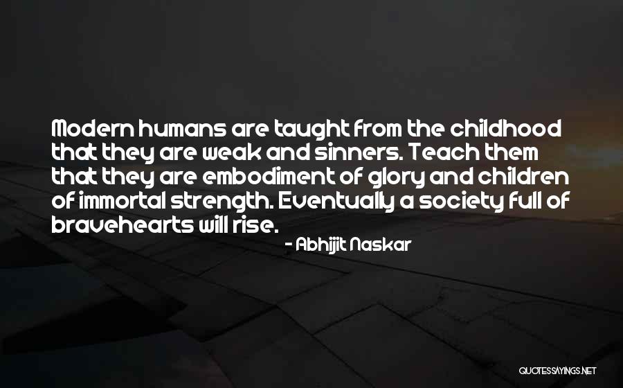 Inspirational Childhood Quotes By Abhijit Naskar