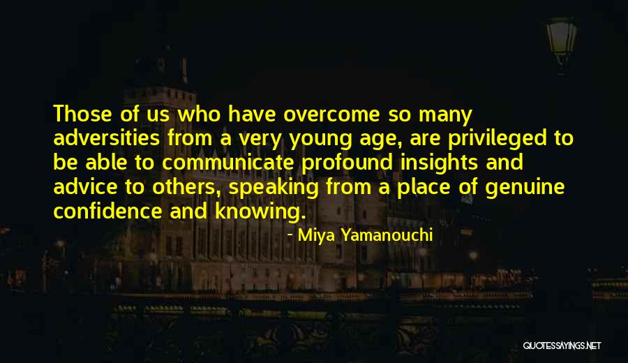 Inspirational Childhood Quotes By Miya Yamanouchi