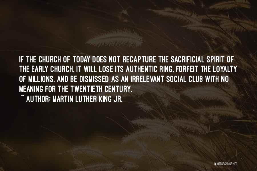 Inspirational Church Quotes By Martin Luther King Jr.