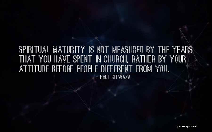 Inspirational Church Quotes By Paul Gitwaza