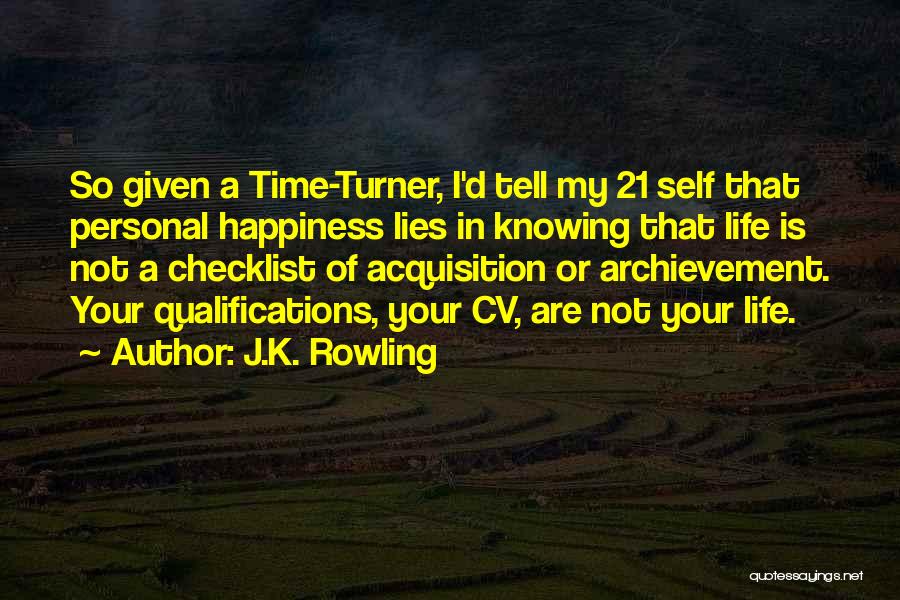 Inspirational Cv Quotes By J.K. Rowling